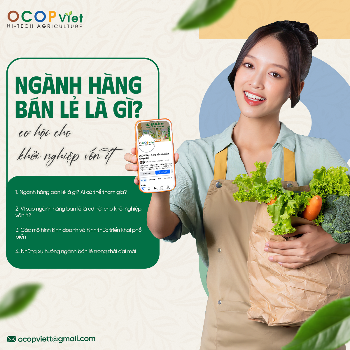 Ngành hàng bán lẻ: Cơ hội cho khởi nghiệp vốn ít