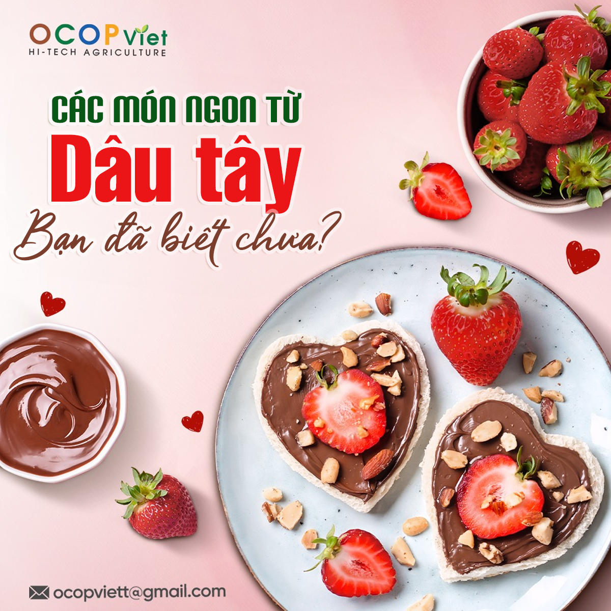Các Món Ngon Từ Quả Dâu Tây Bạn Đã Biết Chưa?