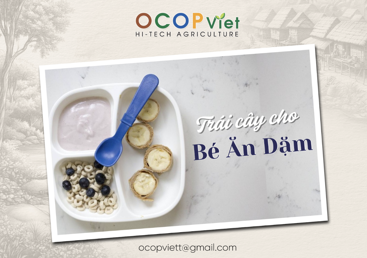 Các loại trái cây tốt cho bé ăn dặm. Mẹ đã biết?