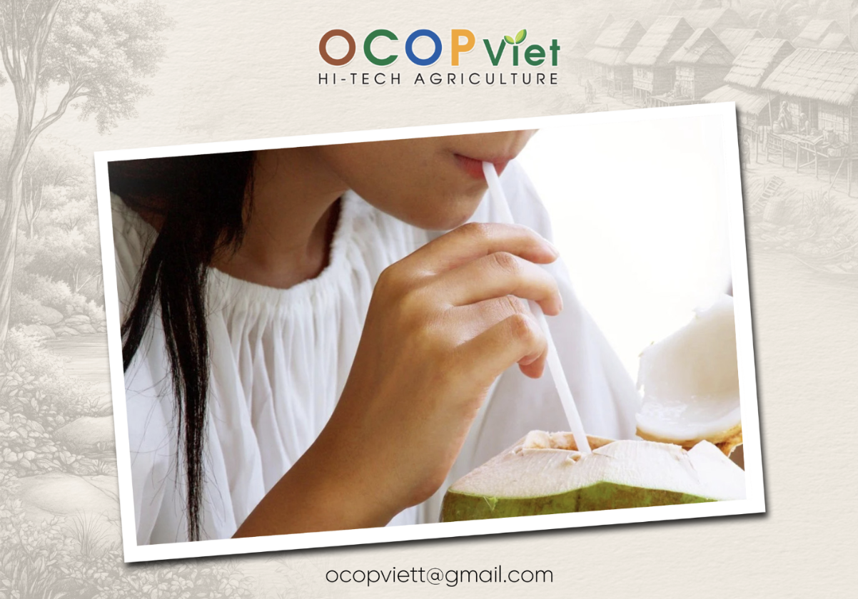 Có nên uống nước dừa buổi tối?