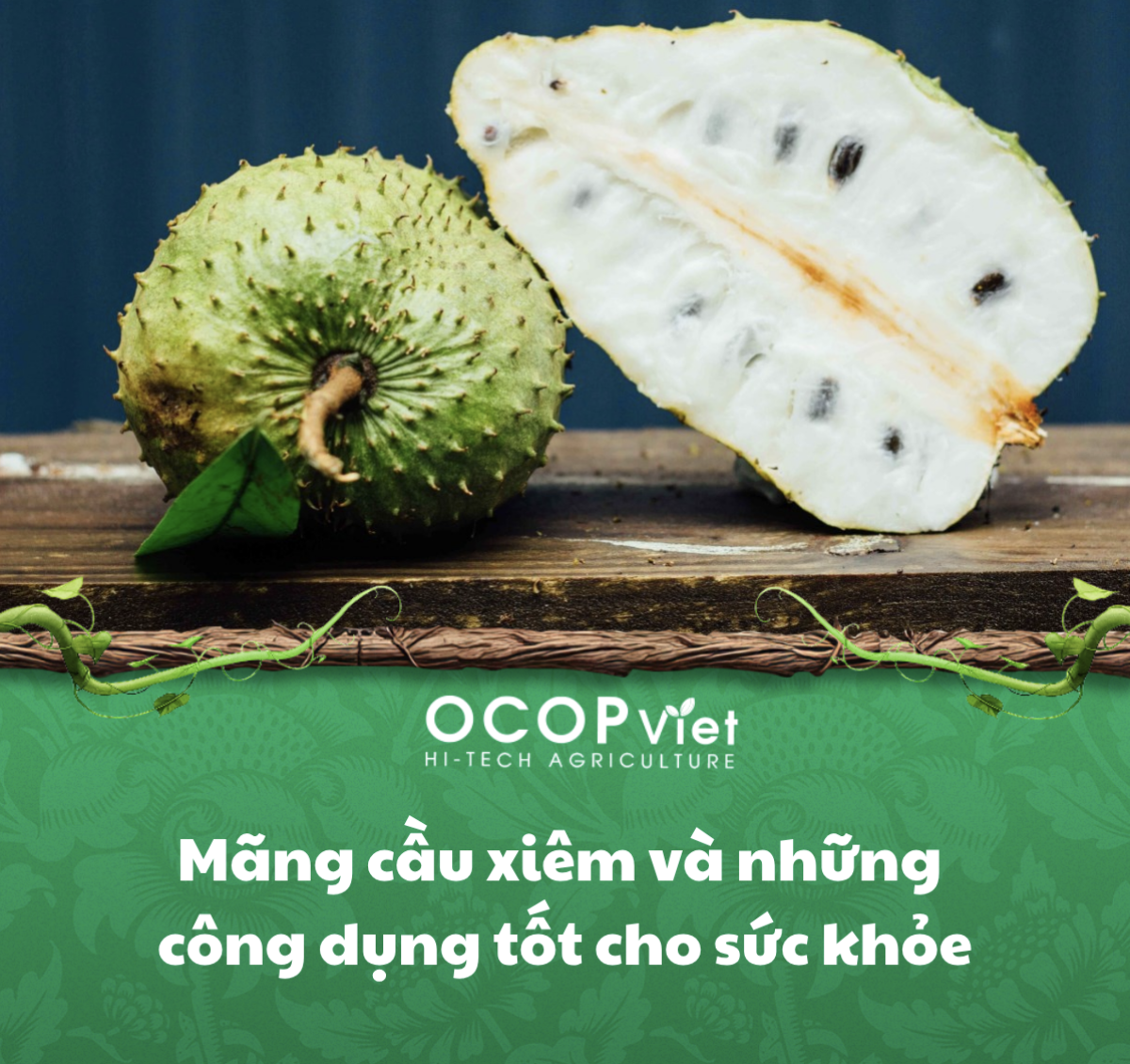 Mãng cầu xiêm và những công dụng tốt cho sức khỏe