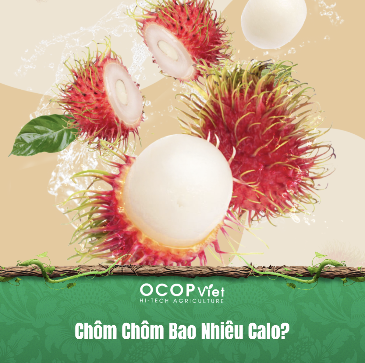 Chôm Chôm Bao Nhiêu Calo?
