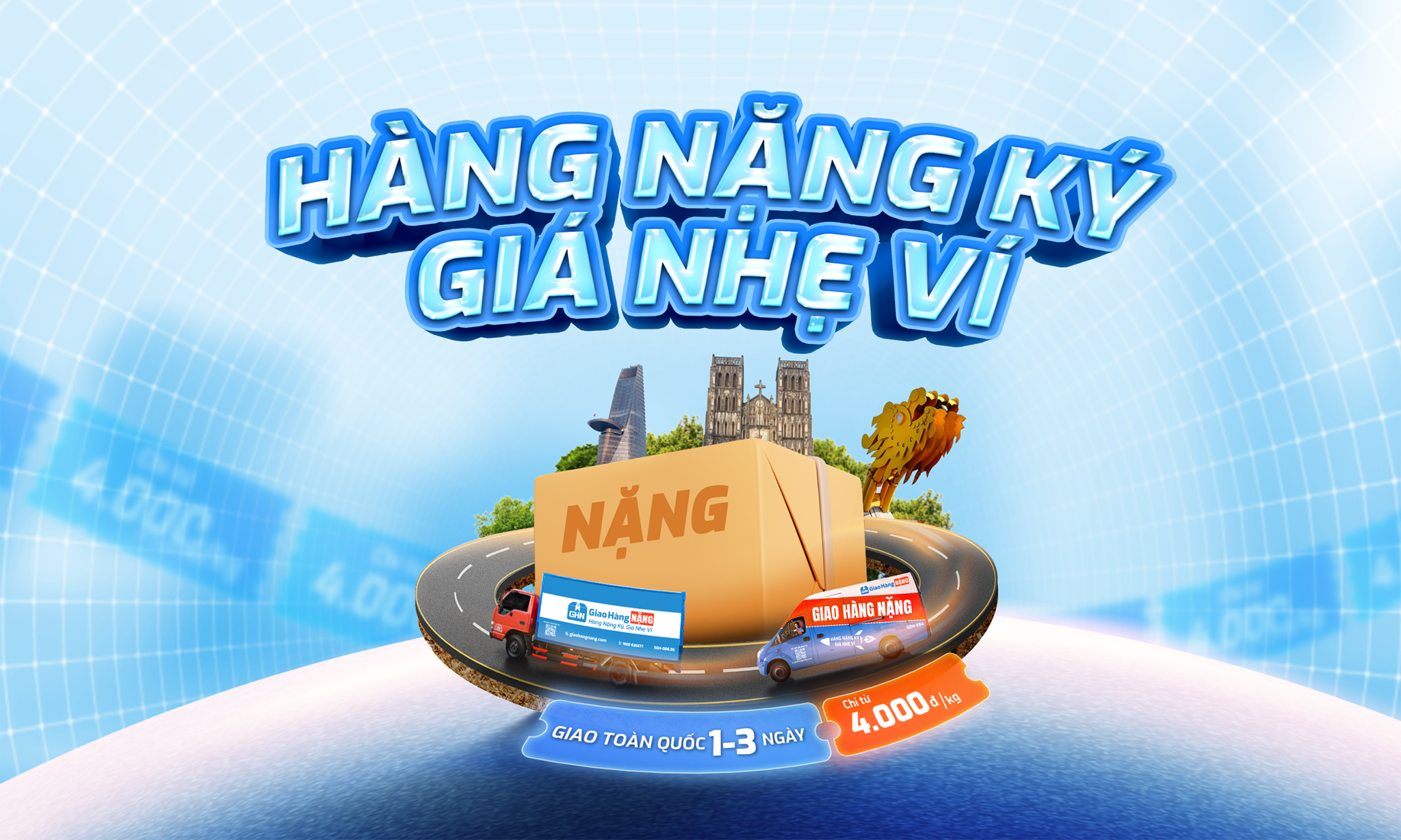 GIAO HÀNG NẶNG: GIẢI PHÁP VẬN CHUYỂN HÀNG ĐẦU - CHUYÊN NGHIỆP - UY TÍN