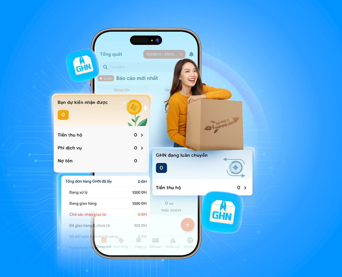 Ứng dụng di động GHN