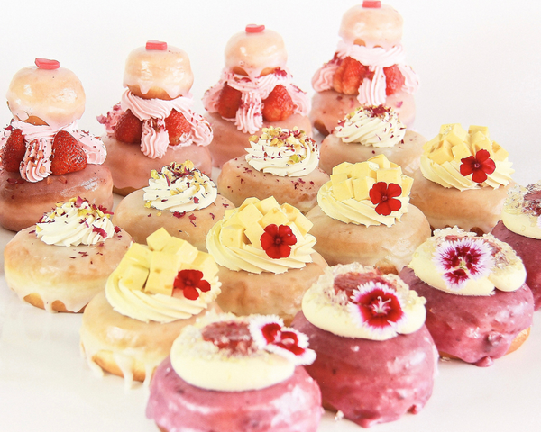 Những chiếc donuts tại DOSH luôn thoả mãn vị giác của khách hàng