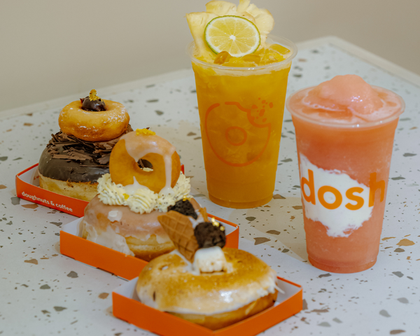 Trà Xanh Nhài Xoài Thơm và Blended Guava Blush tại DOSH