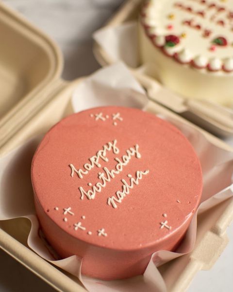 Bánh kem Hàn Quốc cute màu pastel phù hợp tiệc sinh nhật nhỏ