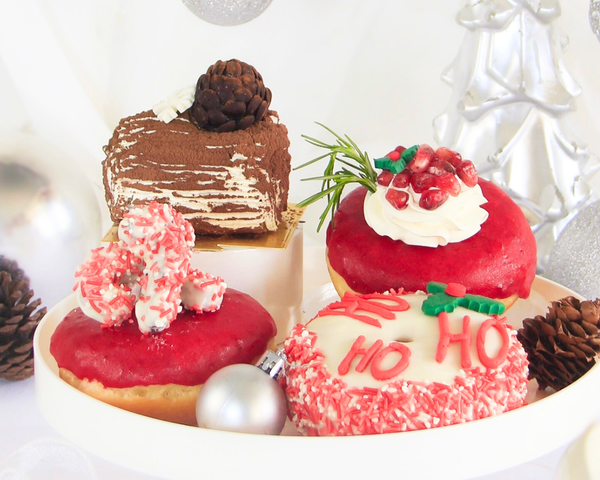 Bộ sưu tập donuts mùa Giáng Sinh 2024 tại DOSH