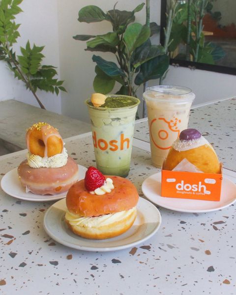 Doughnuts sáng tạo của DOSH là lựa chọn thay thế độc đáo cho bánh kem