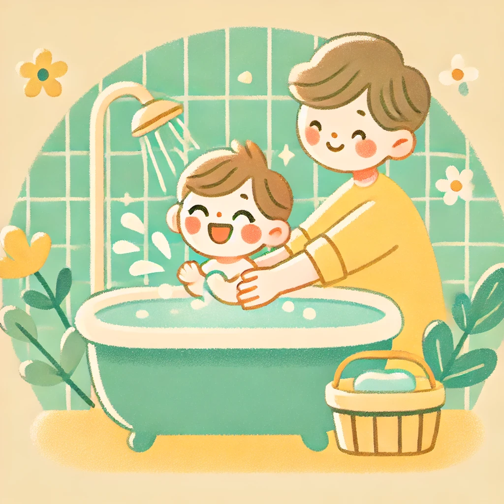 5 phương pháp giúp ba mẹ xử lý tình huống bé không thích tắm