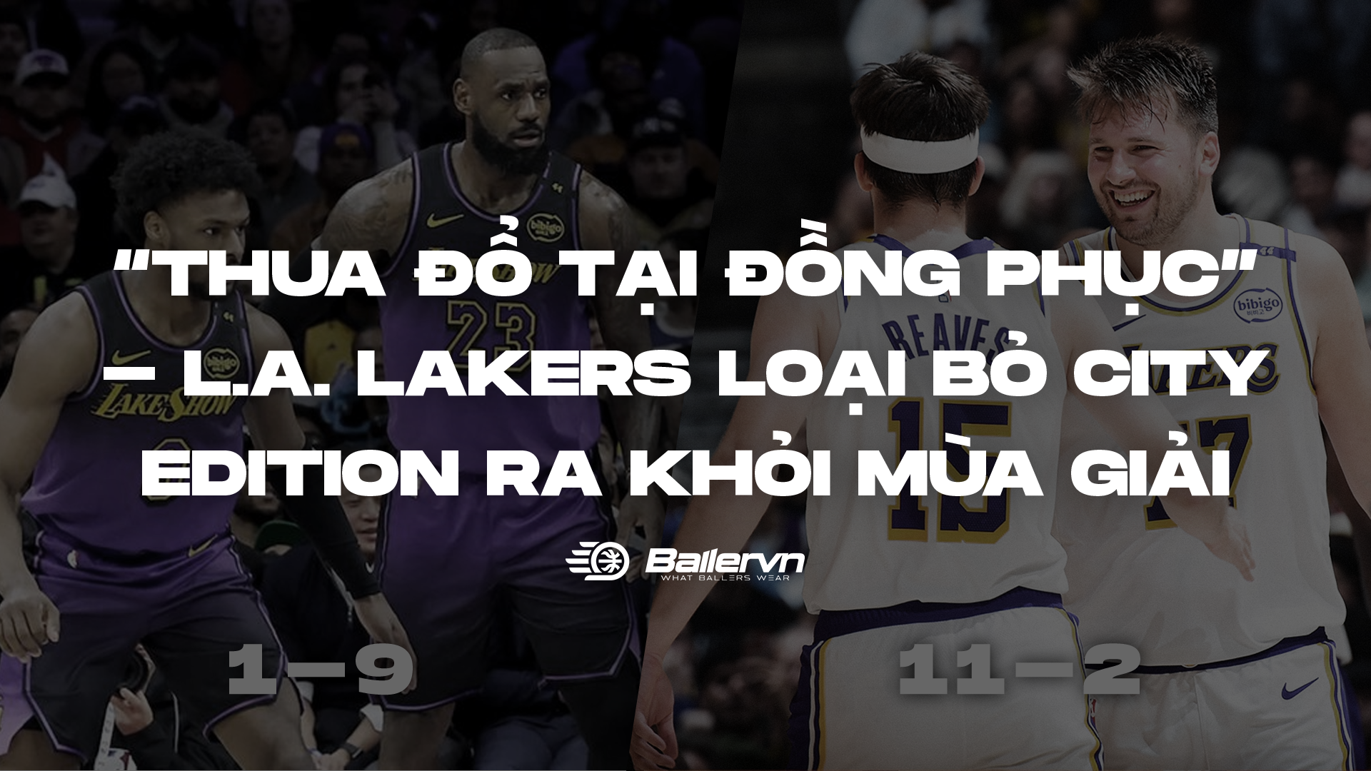 Los Angles Lakers Chính Thức Loại Bỏ Đồng Phục City Edition Ra Khỏi Mùa Giải 2024-25