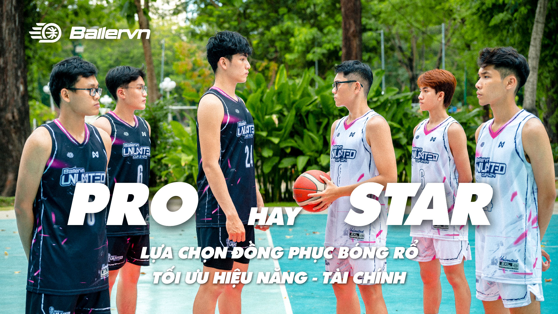 So Sánh Chi Tiết Phiên Bản Pro Và Star: Lựa Chọn Đồng Phục Bóng Rổ Tối Ưu Tại Ballervn