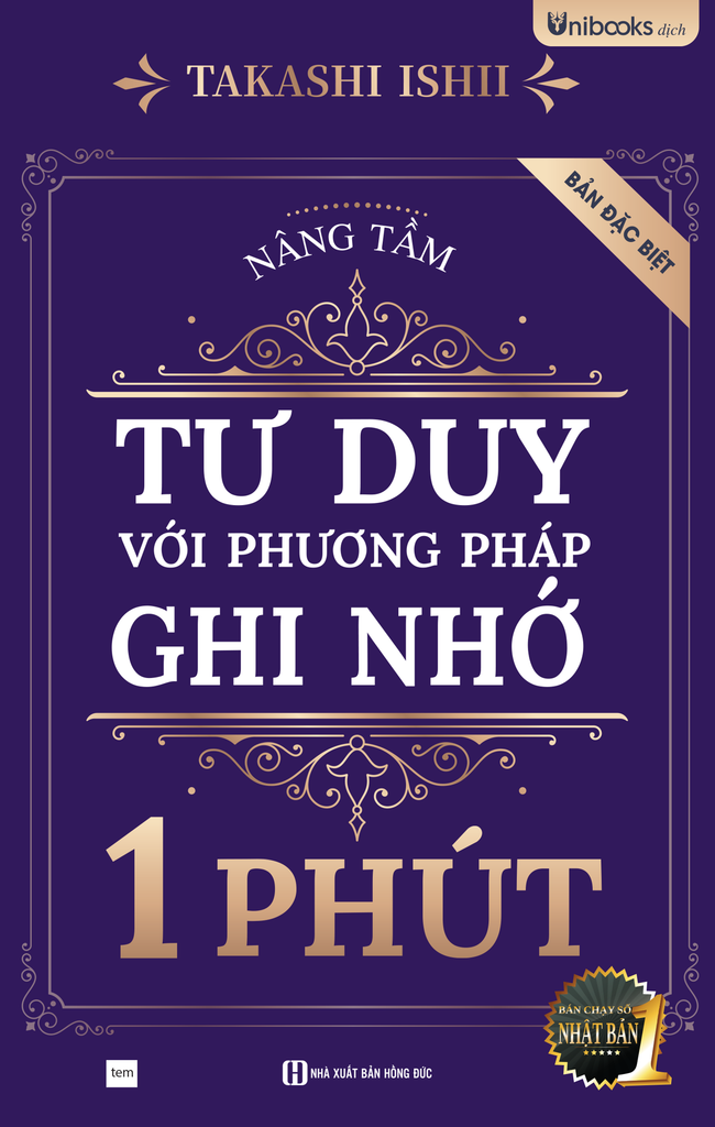 Cuốn sách Nâng tầm tư duy với phương pháp ghi nhớ 1 phút