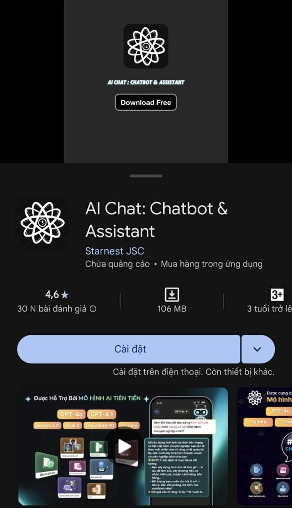 Chat GPT gần giống như một con người thực thụ