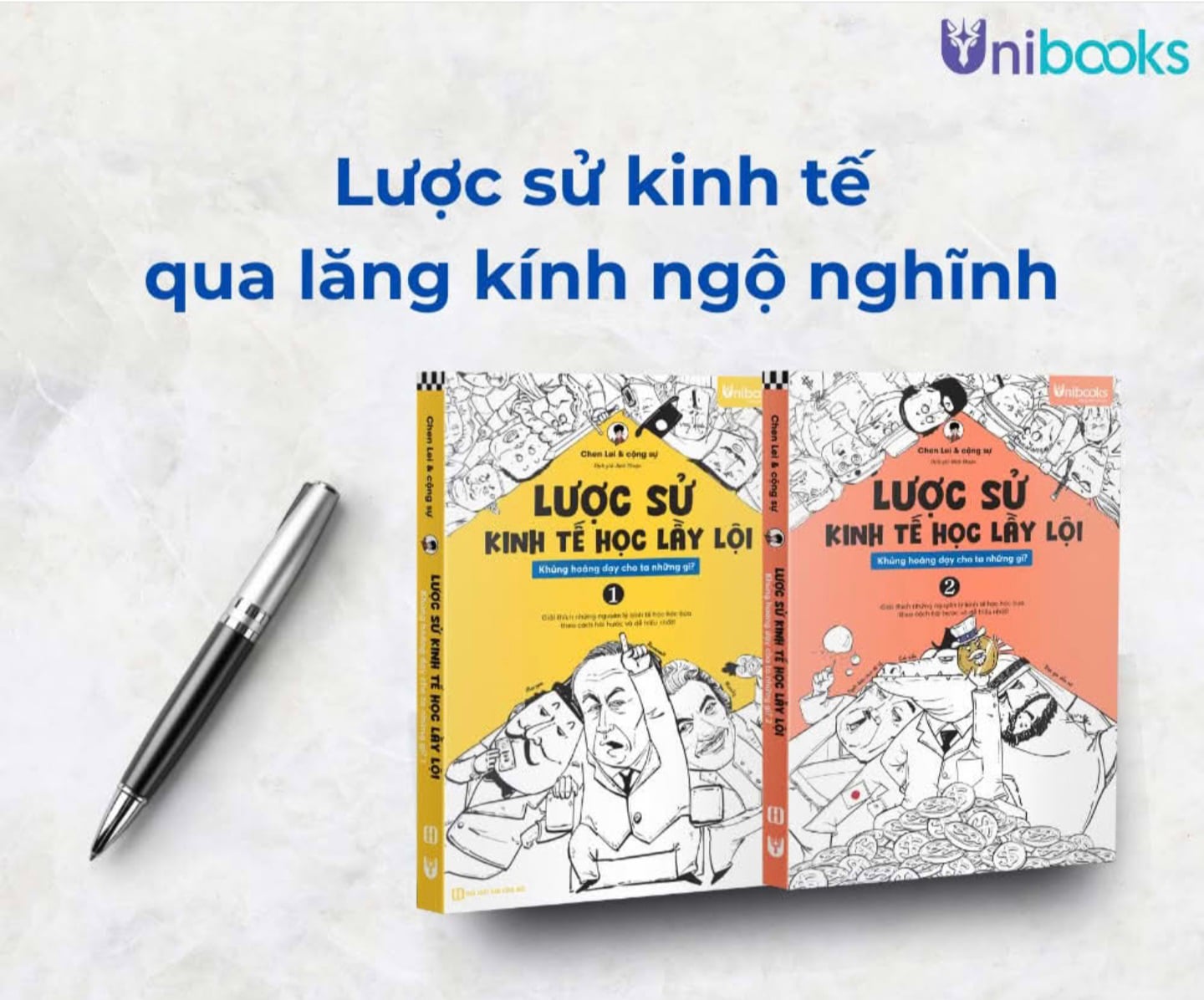 Nội dung trong 2 cuốn sách vô cùng hài hước, dễ hiểu và dễ tưởng tượng