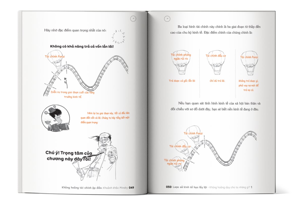 Nội dung trong 2 cuốn sách vô cùng hài hước, dễ hiểu và dễ tưởng tượng