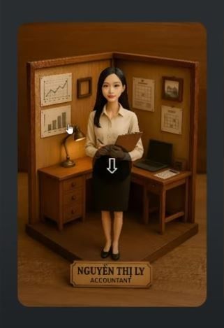 Kết quả ảnh Chibi hoàn thiện do ChatGPT tạo sau khi hoàn thiện