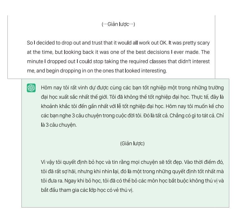 Thử tạo Chatbot cho cá nhân (Tiếp)