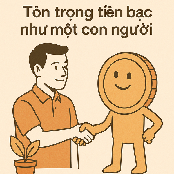 Người giàu không chỉ kiên nhẫn trong việc kiếm tiền, mà còn tôn trọng từng đồng tiền như một con người thực thụ – với nhân cách, cảm xúc và phẩm giá riêng