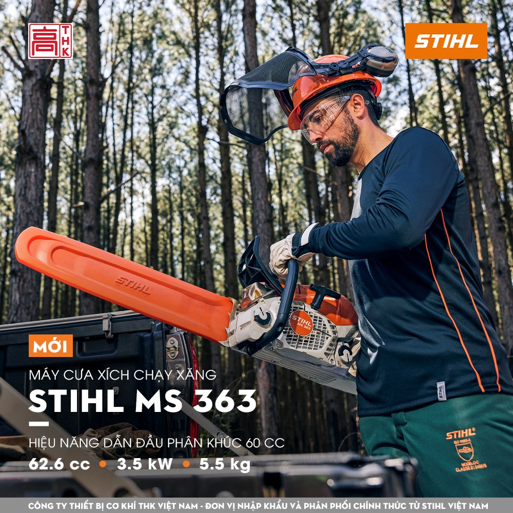 STIHL MS 363 hiệu suất cao