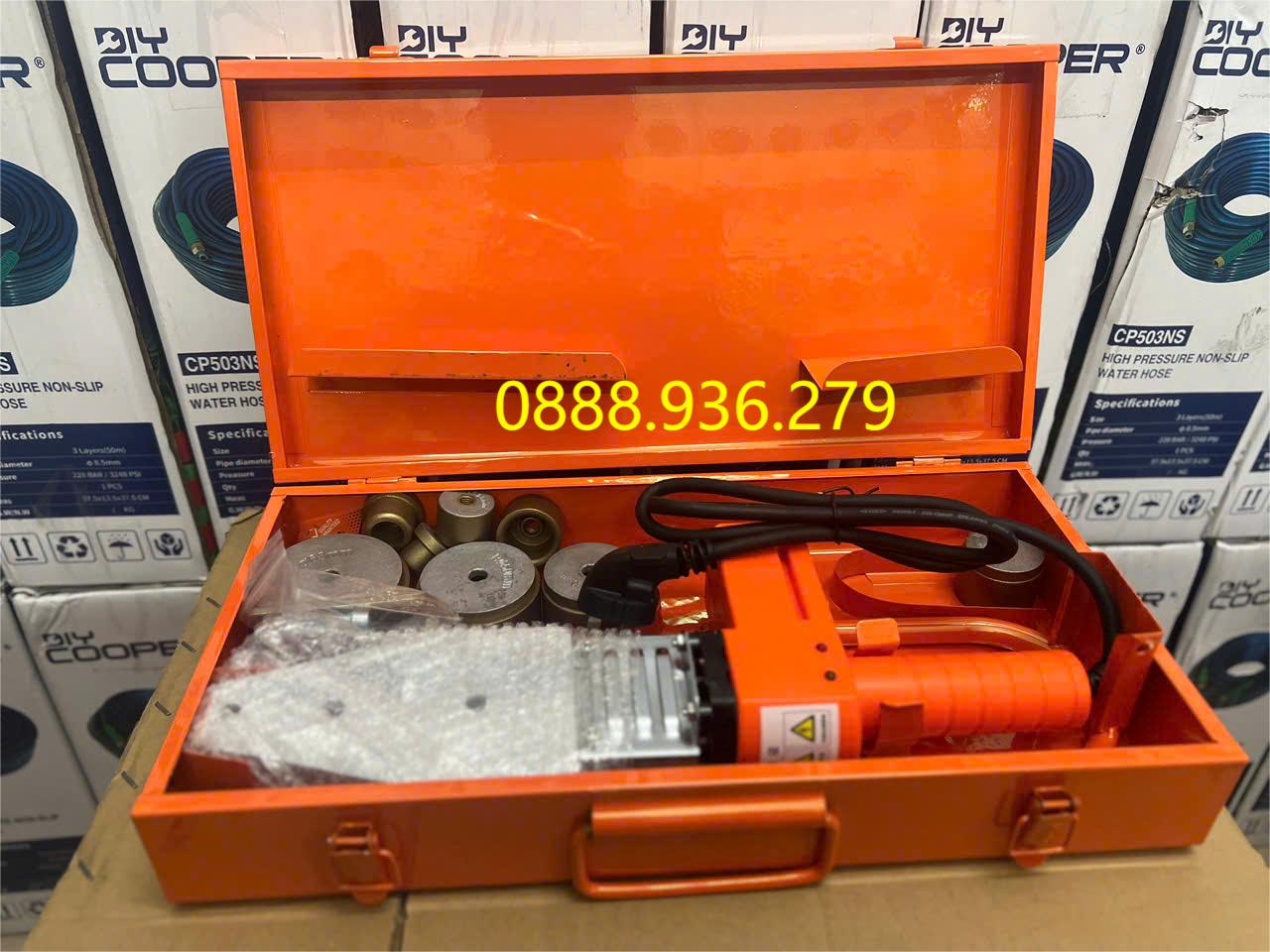 Máy hàn ống nhựa Asaki AK-9301 chính hãng hộp sắt