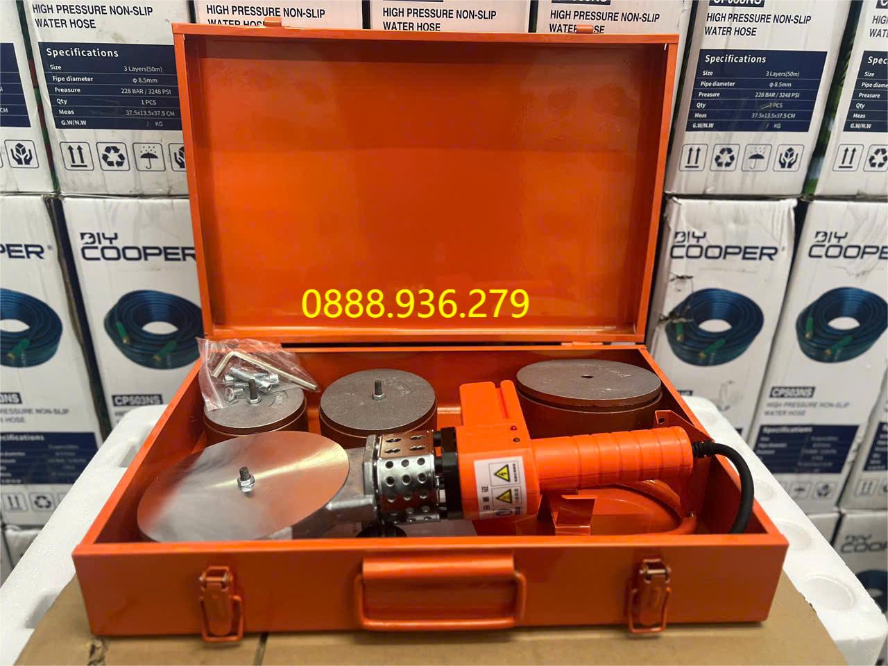 Máy hàn ống nhựa chịu nhiệt PP-R Asaki AK-9302 1200W chính hãng