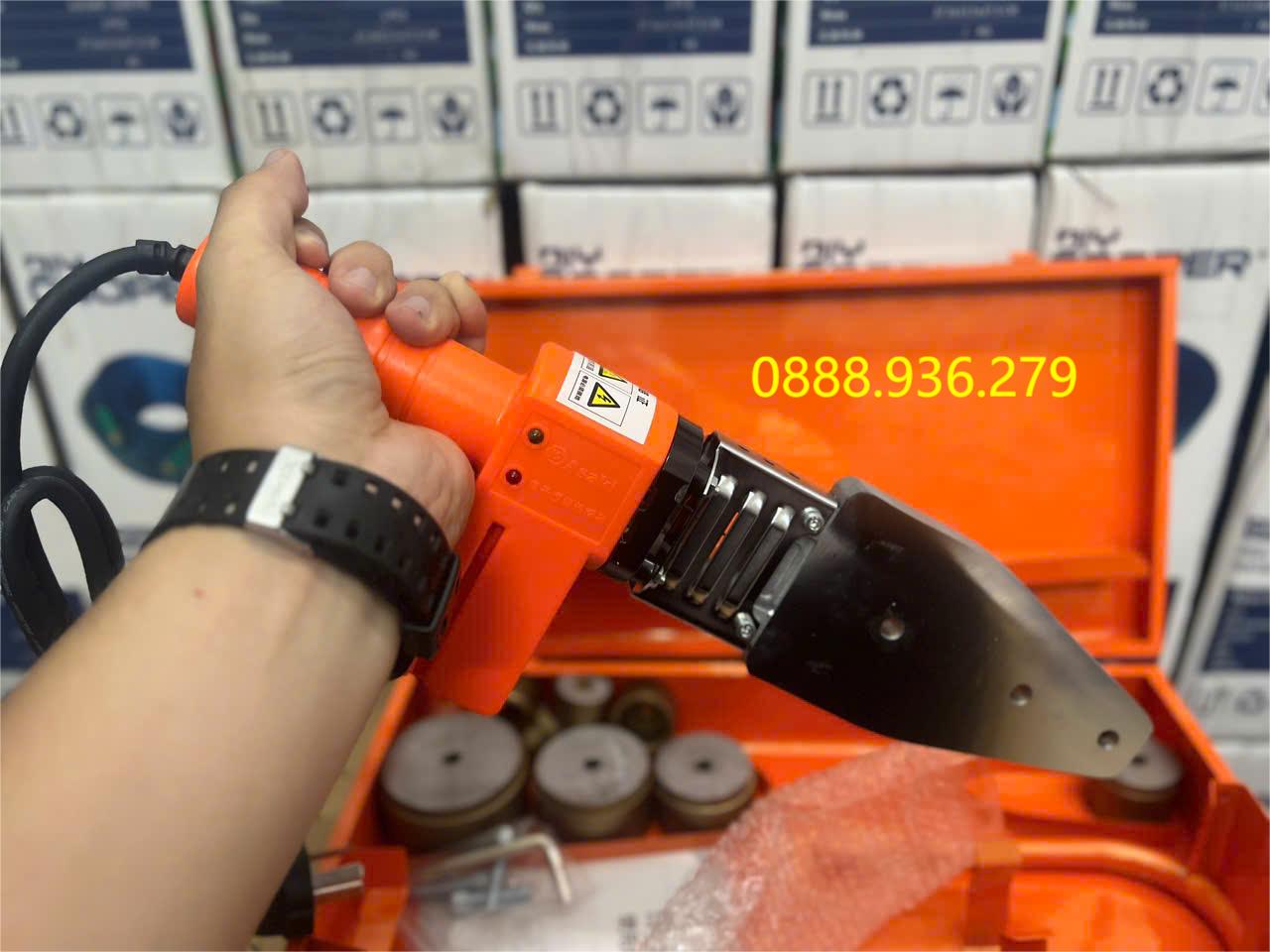 Máy hàn PP-R Asaki AK-9301 giá tốt, máy hàn ống nhựa chịu nhiệt 800W