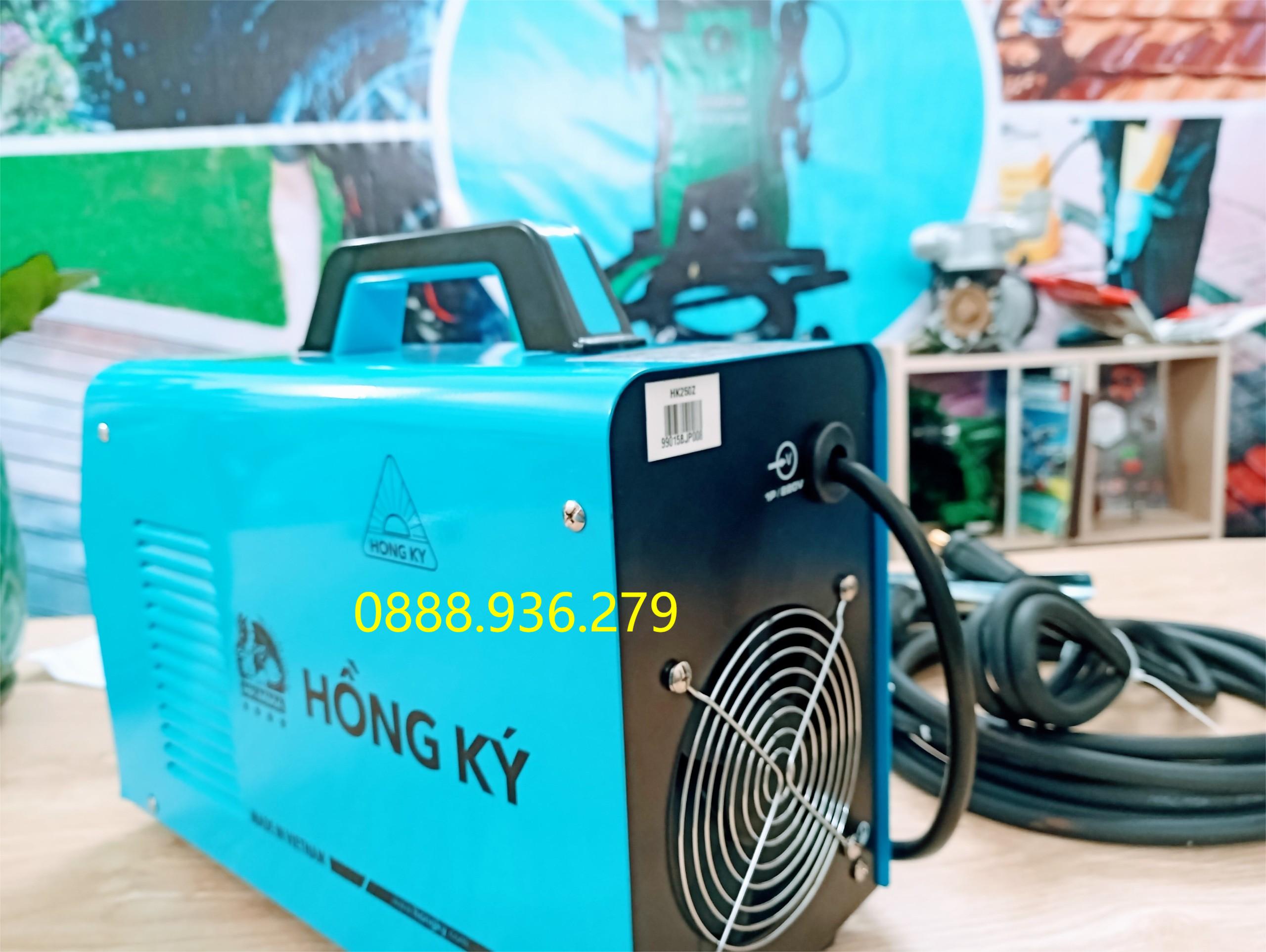 Máy hàn que Hồng Ký Eco 250A 220V HK250Z inverter tiết kiệm điện