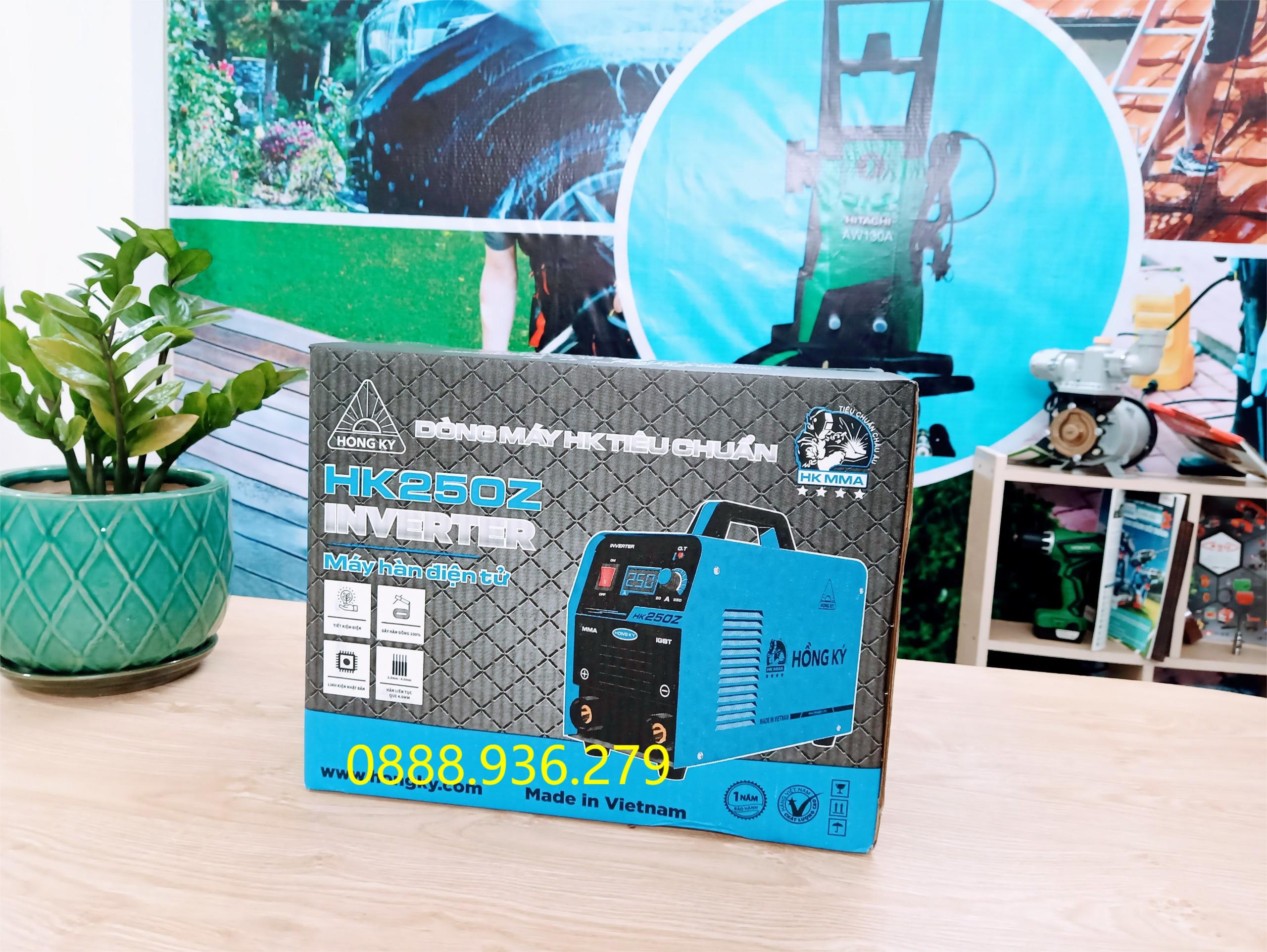 Hồng Ký HK250Z máy hàn que Eco 250A 220V chính hãng