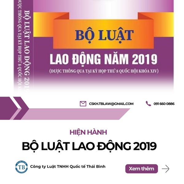 Mới nhất: Bộ luật Lao động 2019
