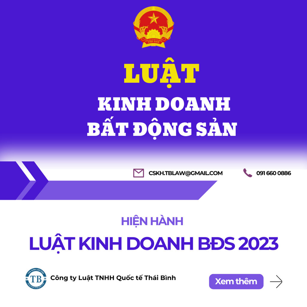 Mới nhất: Luật Kinh doanh bất động sản 2023