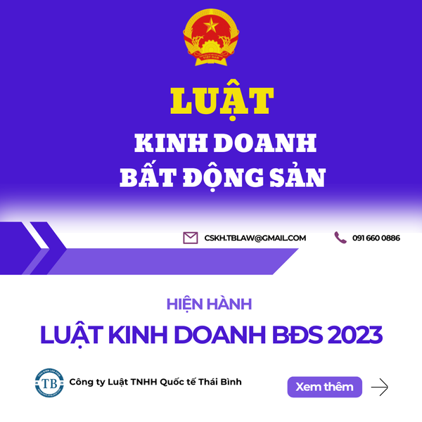 Mới nhất: Luật Kinh doanh bất động sản 2023