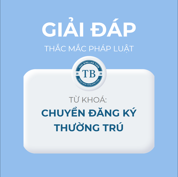 Quy trình và thủ tục Hủy đăng ký thường trú, chuyển đăng ký thường trú