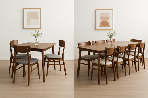 Cách Chọn Bộ Bàn Ghế Ăn Phù Hợp Với Không Gian Nội Thất Gia Đình