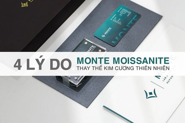 4 Lý Do Khiến Monte moissanite Trở Thành Lựa Chọn Số Một Thay Thế Cho Kim Cương Thiên Nhiên Trong Chế Tác Trang Sức