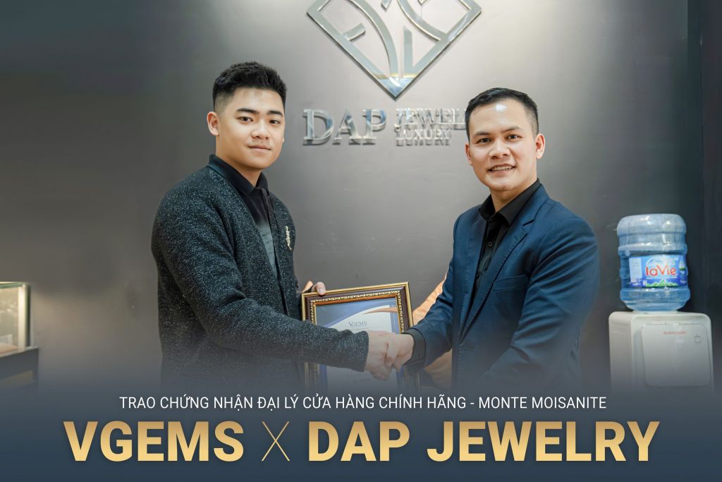 DAP Jewelry Chính Thức Trở Thành Cửa Hàng Chính Hãng Phân Phối Monte Moissanite Tại Hà Nội
