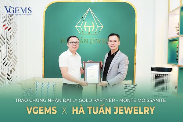 Hà Tuấn Jewelry Chính Thức Trở Thành Đại Lý Gold Partner Phân Phối Monte Moissanite