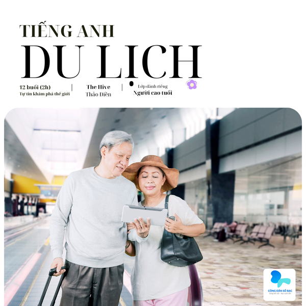 Lớp Tiếng Anh du lịch cho người cao tuổi