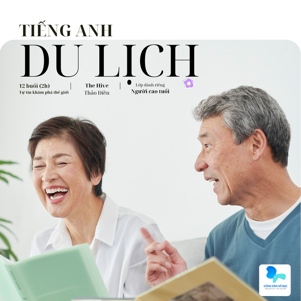 Lớp Tiếng Anh du lịch cho người cao tuổi