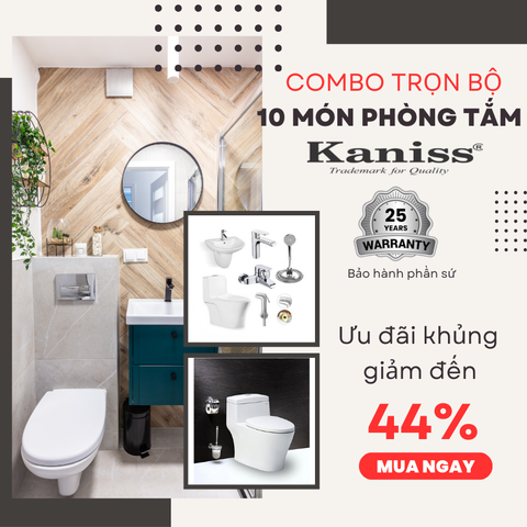 Combo Thiết Bị Phòng Tắm