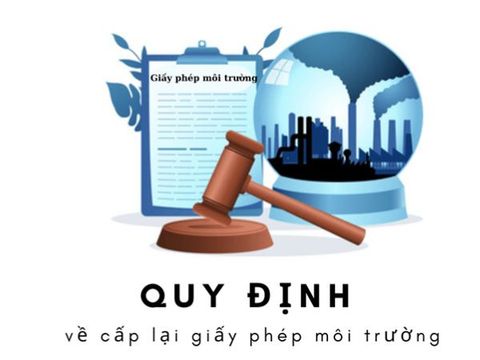 Hướng dẫn chi tiết về mẫu cấp lại giấy phép môi trường