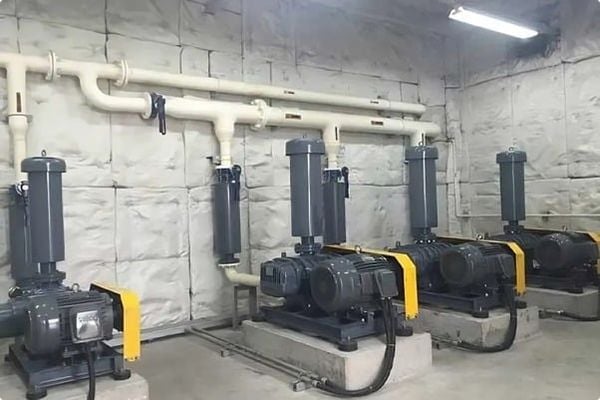 Sử dụng máy thổi khí mang lại nhiều lợi ích