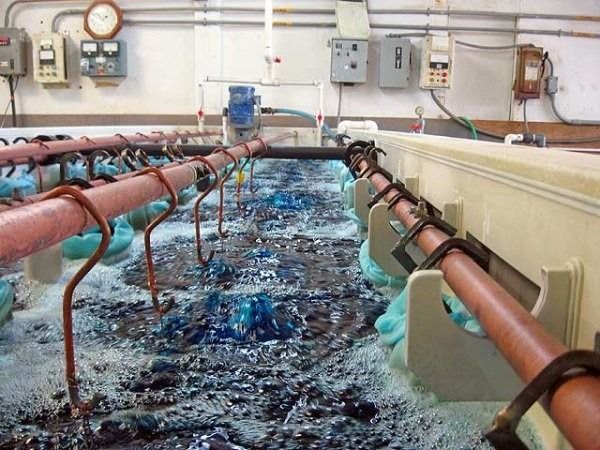 Xử lý nước thải xi mạ là quá trình loại bỏ các chất ô nhiễm