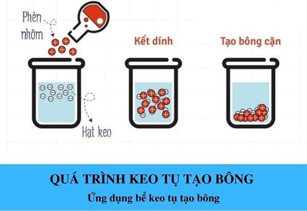 Xử lý nước thải bằng phương pháp keo tụ tạo bông