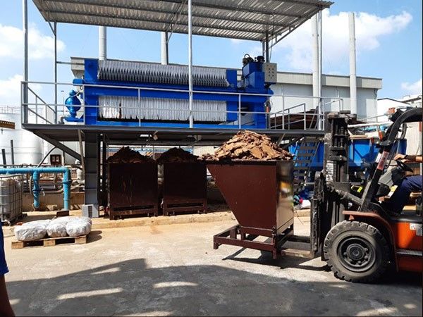 Xử lý bùn thải bằng phương pháp cơ học