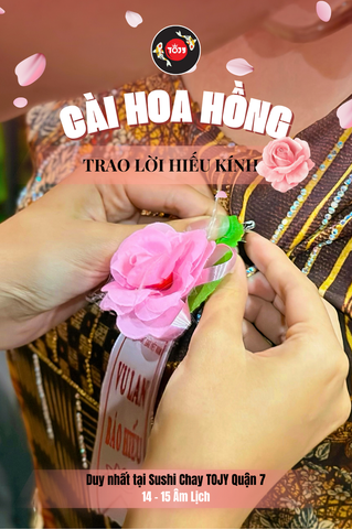 🌹 CÀI HOA HỒNG – GỬI LỜI HIẾU KÍNH MÙA VU LAN 🌹