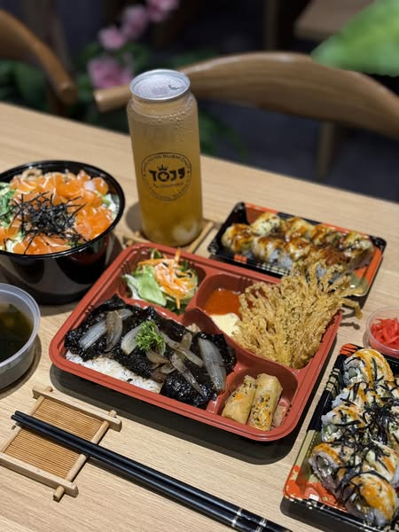 🌧️ TOJY – Mang tinh hoa ẩm thực chay Nhật đến tận cửa nhà bạn 🌿