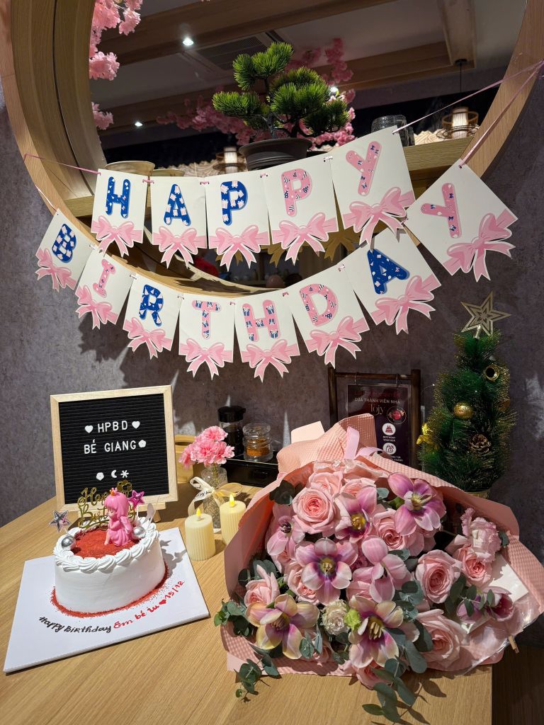 Những bữa tiệc sinh nhật tại TOJY