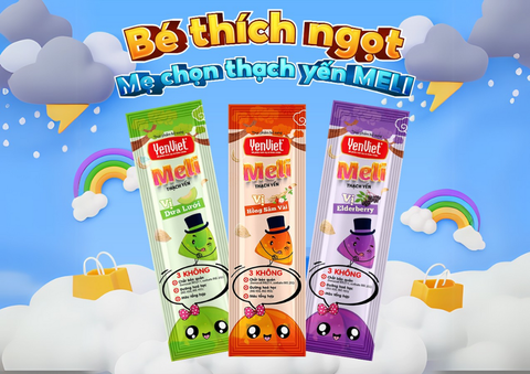 Thạch Yến Meli vs. Đồ Ăn Vặt Thông Thường: Đâu Mới Là Lựa Chọn Tốt Nhất Cho Bé?