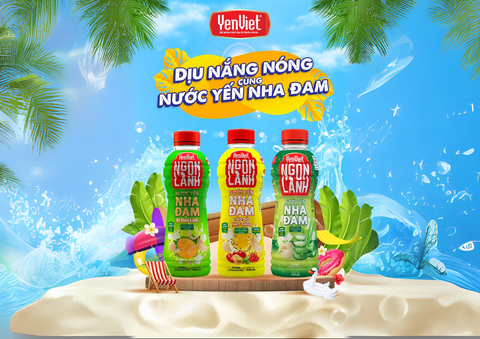 Giải Khát Sao Cho Mát Lành & Bổ Dưỡng? 3 (Ba) Gợi Ý Từ Nhà Yến Việt